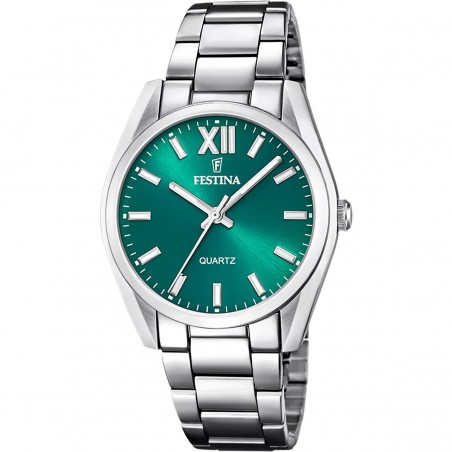 Festina - Montre Femme - Boitier et bracelet Métal Argenté - Ref F20622/C
