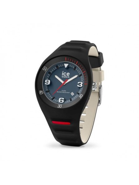 Montre Homme Ice Watch Pierre Leclercq - Boîtier résine Noir - Bracelet Silicone Noir - Réf. 018944