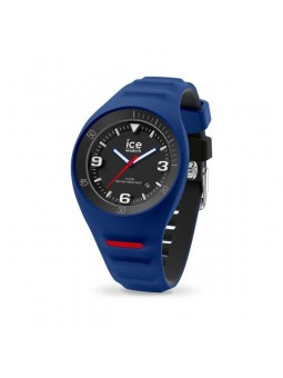 Montre Homme Ice Watch Pierre Leclercq - Boîtier résine Bleu - Bracelet Silicone Bleu - Réf. 018948