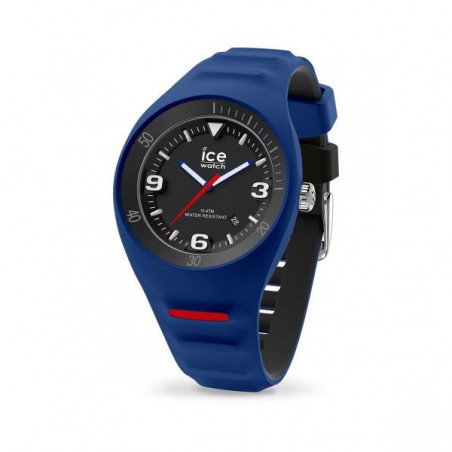 Montre Homme Ice Watch Pierre Leclercq - Boîtier résine Bleu - Bracelet Silicone Bleu - Réf. 018948