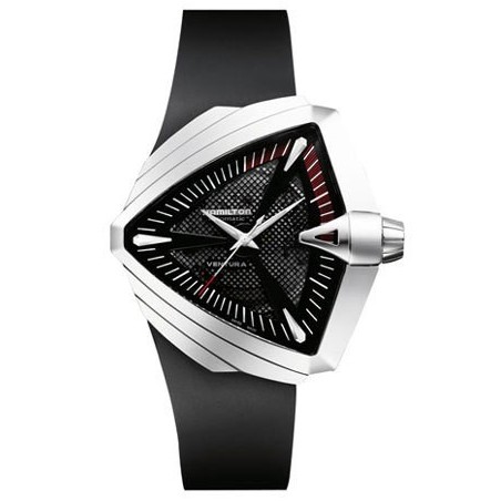 Montre Homme HAMILTON Ventura XXL Silicone Noir - H24655331
