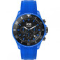 Ice Watch - Montre Ice Chrono Homme - Boitier Acier Bleu - Bracelet Silicone Bleu - Ref 019840