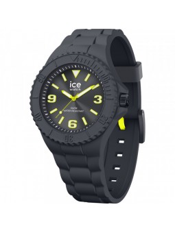 Montre Ice Watch Generation Homme - Boitier Silicone Gunmétal - Bracelet Silicone Anthracite - Réf. 019871