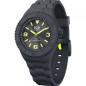 Montre Ice Watch Generation Homme - Boitier Silicone Gunmétal - Bracelet Silicone Anthracite - Réf. 019871
