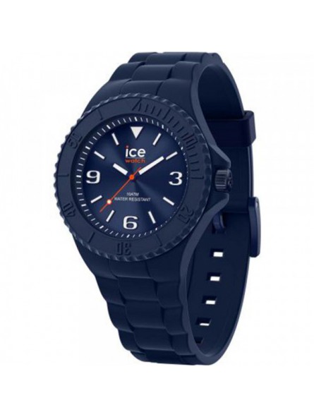 Montre Ice Watch Generation Homme - Boitier Silicone Bleu - Bracelet Silicone Bleu - Réf. 019875