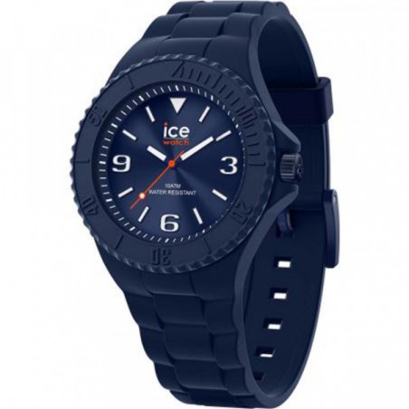 Montre Ice Watch Generation Homme - Boitier Silicone Bleu - Bracelet Silicone Bleu - Réf. 019875