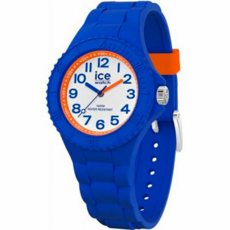 Ice Watch - Montre Ice Hero Junior - Boitier Métal Bleu - Bracelet Silicone Bleu - Ref 20322