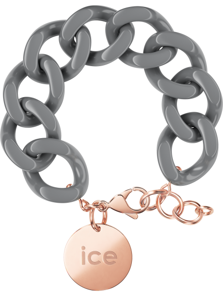 Ice Watch - Bracelet chaîne couleur grise chic 19 cm - Ref 020930 Ice Watch - Bracelet chaîne couleur grise chic 19 cm - Ref 020930