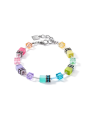 Bracelet Femme Coeur De Lion Geocube Medium 50 Fresh Pastel Multicolore - 5010301522