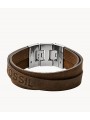 Bracelet Homme Fossil L Multi Wrap Marron - Jf03188040