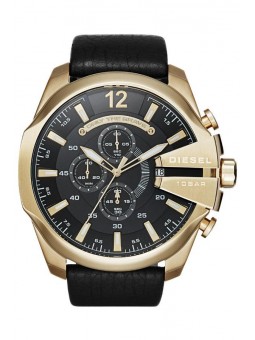 Montre Homme Diesel DZ4344 Bracelet Cuir Noir