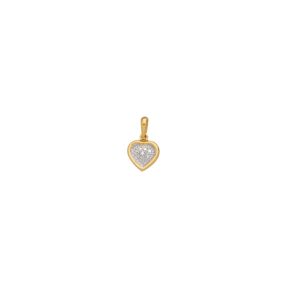 Pendentif Bijou Collection 1007993 1007993 - Marque Collection Elsass Bijouterie  Or 375/1000 - Couleur Bicolore - Diamant