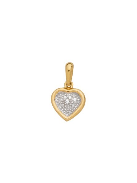 Pendentif Bijou Collection 1007993 1007993 - Marque Collection Elsass Bijouterie  Or 375/1000 - Couleur Bicolore - Diamant