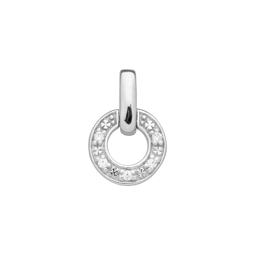 Pendentif Pendentif Or Bl Dts 0,03 Ct 1005905 - Marque Collection Elsass Bijouterie  Or 375/1000 - Couleur Blanc Diamant