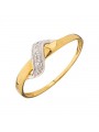Bague Bijou Collection 1005630 1005630 - Marque Collection Elsass Bijouterie  Or 375/1000 - Couleur Bicolore - Diamant