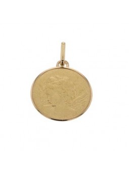 Médaille Ange Or Jaune 1010538 - Marque Collection Elsass Bijouterie  Or 750/1000 - Couleur Jaune -