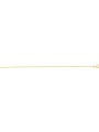 Collier Chaîne Forçat Diamantée Or Jaune F30/45 - Marque Collection Elsass Bijouterie  Or 750/1000 - Couleur Jaune -