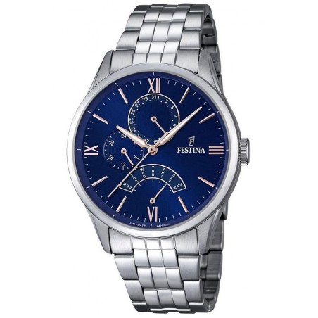 Montre Homme Festina F16822-3 Bracelet Acier