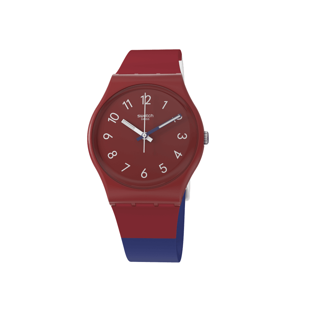 Montre Homme Swatch bracelet Silicone SO28R112