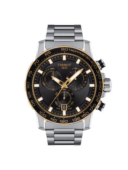 Montre Homme Tissot Supersport chrono bracelet Acier T1256172105100