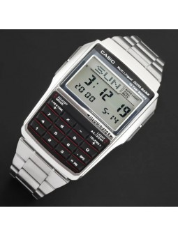 Montre Homme CASIO Data Bank bracelet Acier - DBC-32D-1AES