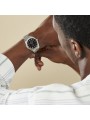 Montre Homme CASIO Edifice Noir bracelet Acier - EFR-S107D-1AVUEF
