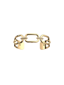 Les Georgettes - Bracelet Manchette Chaîne - 14 mm, taille M