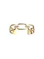 Les Georgettes - Bracelet Manchette Chaîne - 14 mm, taille M