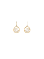 Les Georgettes - Boucles d'oreilles Liens - 16 mm, taille M