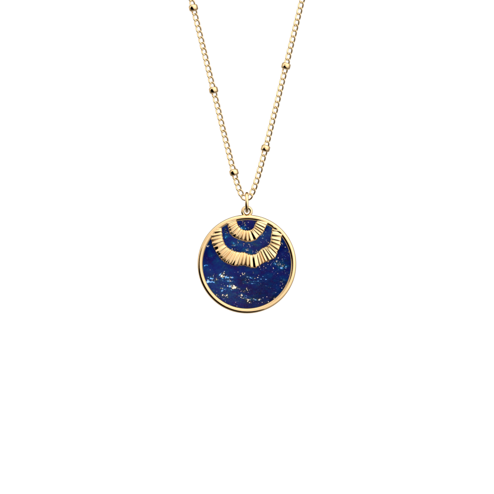 Les Georgettes - Collier Nomade, Lapis Lazuli - M, taille 45