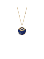 Les Georgettes - Collier Nomade, Lapis Lazuli - M, taille 45