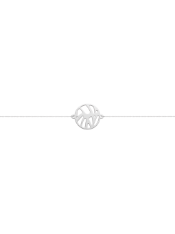 Les Georgettes - Bracelet chaîne Perroquet - diamètre 16 mm, taille 19 cm