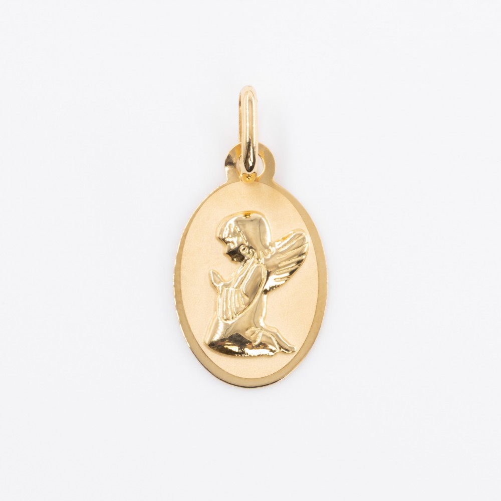 Médaille Ange Or Jaune 18 Carats - 20881