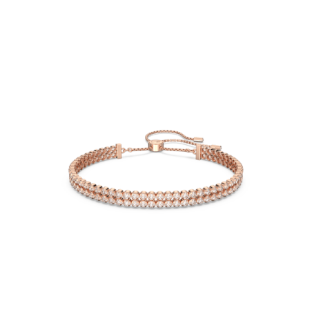 Swarovski - Bracelet Subtle doré rose - Ref 5224182