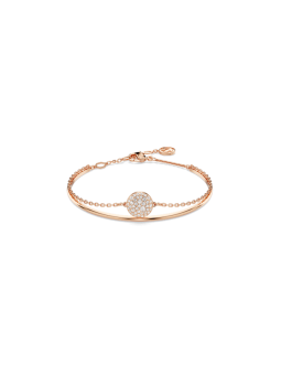Swarovski - Bracelet-jonc Meteora doré rose - Ref 5683452