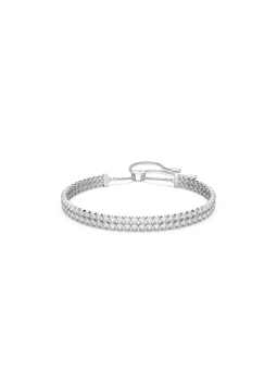 Swarovski - Bracelet Subtle, Métal rhodié - Ref 5221397