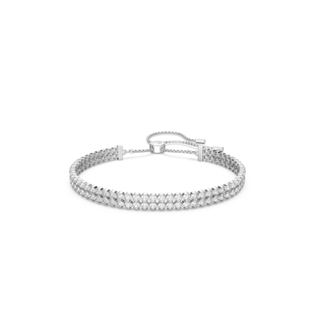 Swarovski - Bracelet Subtle, Métal rhodié - Ref 5221397