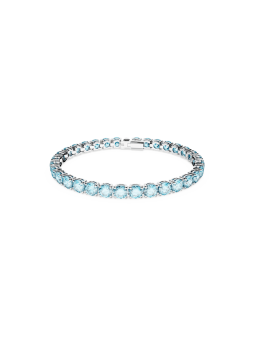 Swarovski - Bracelet Matrix Tennis, Métal rhodié - Ref 5648928