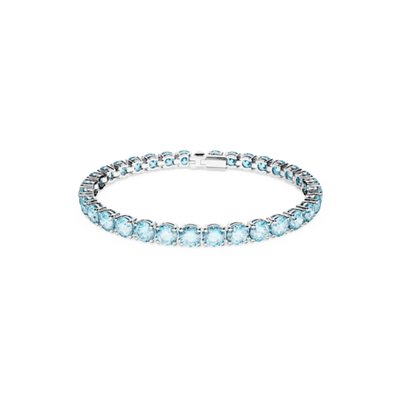 Swarovski - Bracelet Matrix Tennis, Métal rhodié - Ref 5648928