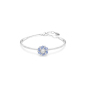 Swarovski - Bracelet Idyllia, cristal bleu, argenté - Ref 5680014