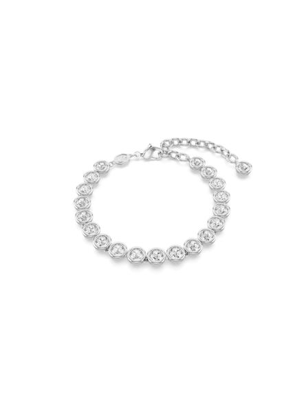Swarovski - Bracelet Imber Tennis, Métal rhodié - Ref 5682666