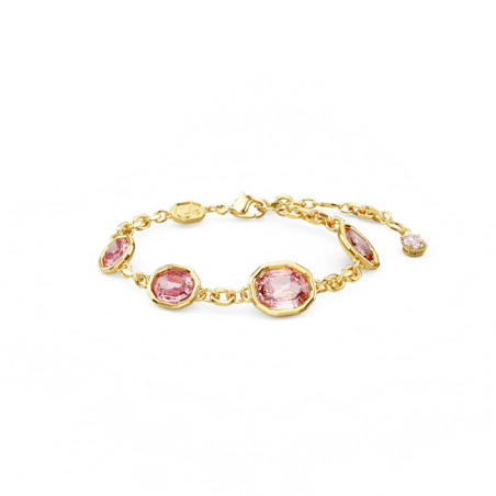 Swarovski - Bracelet Imber doré, cristal rose - Ref 5684537