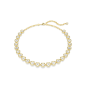 Swarovski - Collier Imber doré et Cristal blanc - Ref 5682585