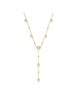 Swarovski - Collier en Y Imber, doré - Ref 5684510