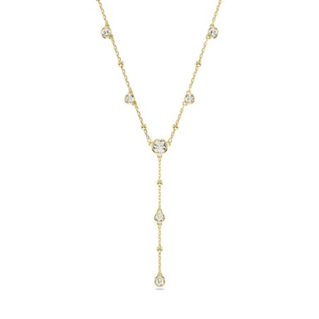 Swarovski - Collier en Y Imber, doré - Ref 5684510