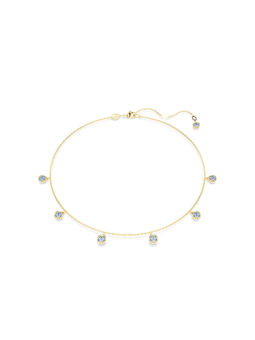 Swarovski - Collier Imber Bleu clair, doré - Ref 5688246