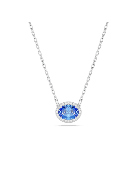 Swarovski - Collier Constella Bleu, Métal rhodié - Ref 5671809