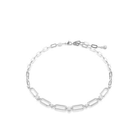Swarovski - Collier Constella Blanc, Métal rhodié - Ref 5683360