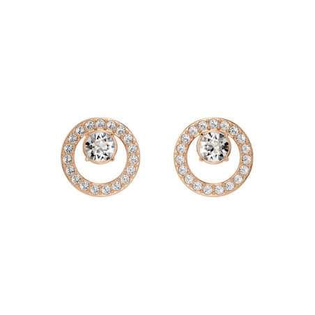 Swarovski - Clous d'oreilles Creativity, doré rose - Ref 5199827