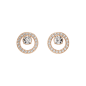 Swarovski - Clous d'oreilles Creativity, doré rose - Ref 5199827